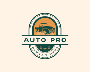 Auto Transport Vehicle logo design