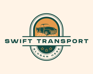 Auto Transport Vehicle logo design