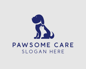 Veterinarian - Dog Cat Veterinarian logo design