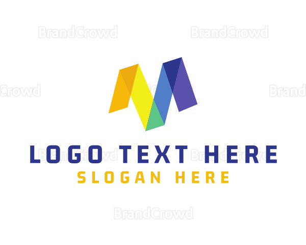 Printing Company Letter M Logo