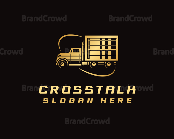 Truck Delivery Cargo Logo