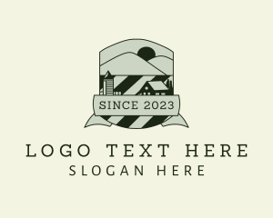 Mill - Lawn Farmhouse Farm logo design