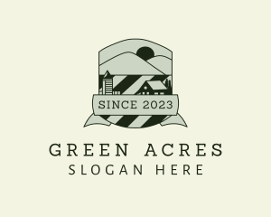 Lawn Farmhouse Farm  logo design