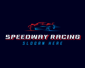 Motorsport - Vehicle Car Motorsport logo design