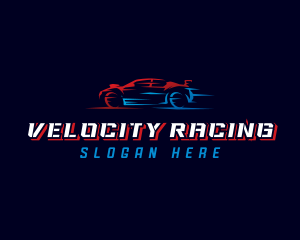 Motorsport - Vehicle Car Motorsport logo design