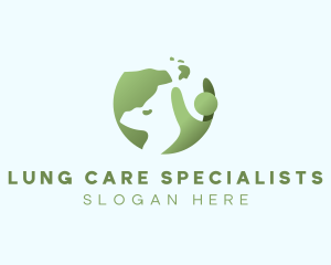 Globe Hug Charity Care logo design