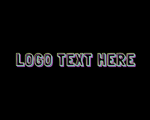 Screen - Static Motion Wordmark logo design