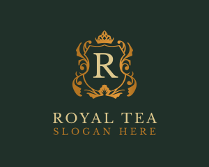 Royal Ornamental Shield logo design