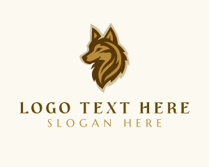 Animal - Wild Animal Wolf logo design