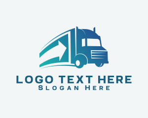 Trucking - Arrow Vehicle Forwarding logo design