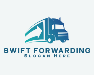 Arrow Vehicle Forwarding logo design