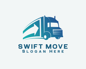 Move - Arrow Vehicle Forwarding logo design