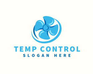 Thermostat - Cold Fan Thermostat logo design