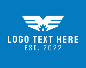 Airport - Travel Airline Wings logo design