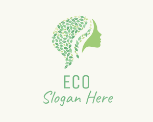 Herbal - Natural Hair Beauty logo design