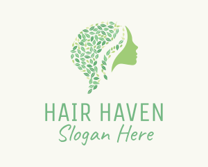 Natural Hair Beauty logo design