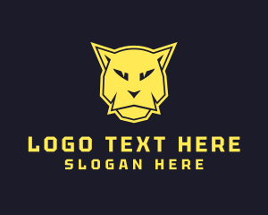 Leopard - Wild Lynx Animal logo design