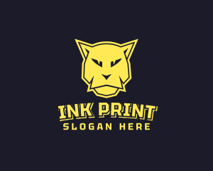 Wild Lynx Animal logo design