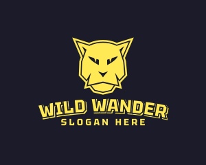 Wild Lynx Animal logo design