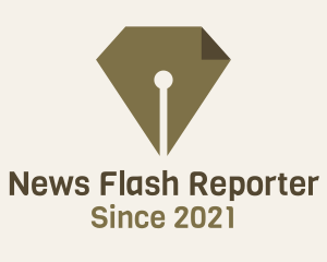 Reporter - Paper Pen Page logo design