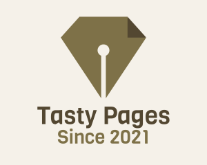Paper Pen Page  logo design