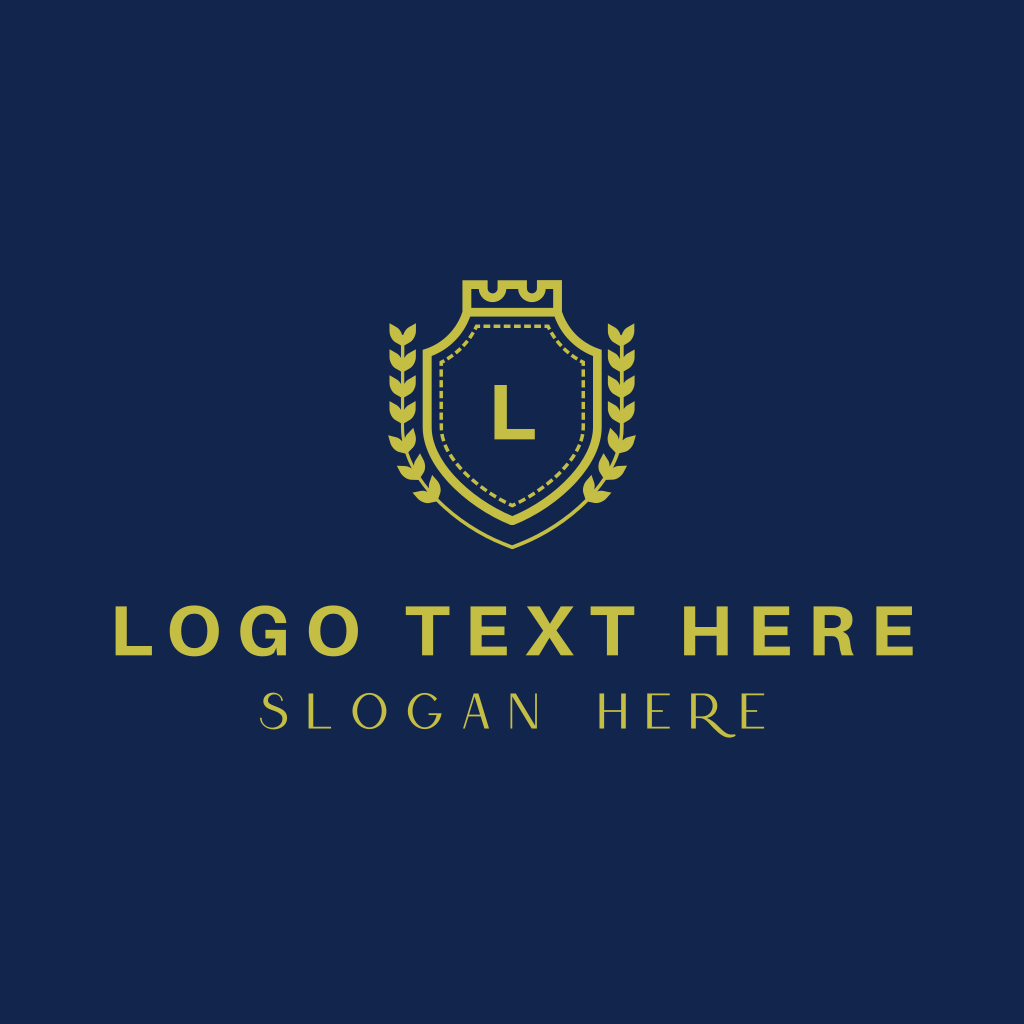 Royal Shield Wreath Logo | BrandCrowd Logo Maker