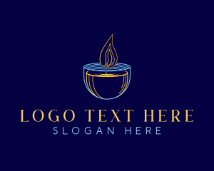 Decor - Candle Souvenir Decor logo design