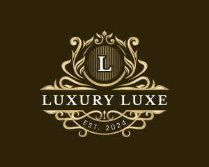 Luxury Floral Ornament logo design