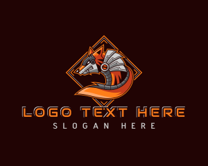 Mascot - Fox Hunter Gaming logo design