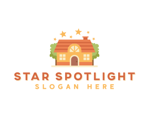 Kindergarten Stars Daycare logo design