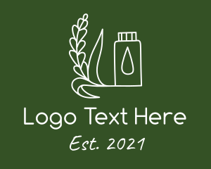 Natural Product - Simple Oil Extract logo design