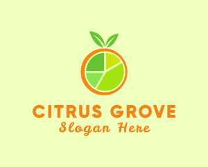 Citrus - Citrus Fruit Chart logo design