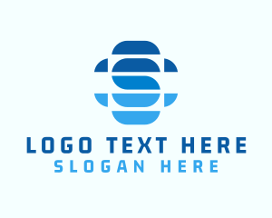 Merchandise - Telecom Tech Letter S logo design