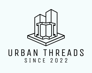 Urban City Skyscraper logo design