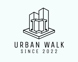 Urban City Skyscraper logo design