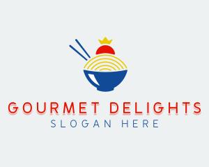 Asian Cuisine Gourmet logo design