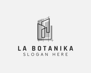 Building Architectural Construction Logo