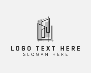 Building Architectural Construction Logo