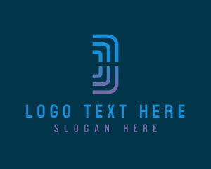 Gradient - Generic Modern Letter D logo design