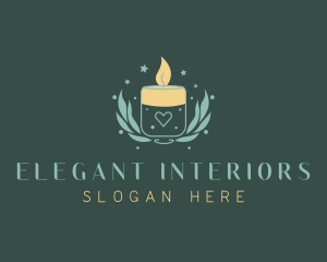 Wellness Candle Spa logo design