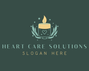 Wellness Candle Spa logo design