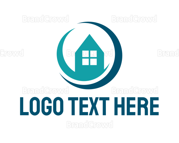 Land Developer House Logo