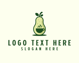 Farm - Avocado Coffee Cafe logo design