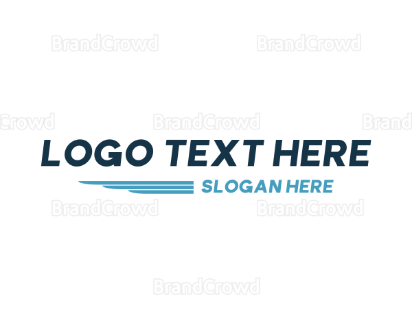 Fast Courier Business Logo