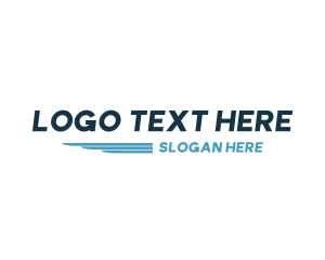 Fast Courier Business Logo
