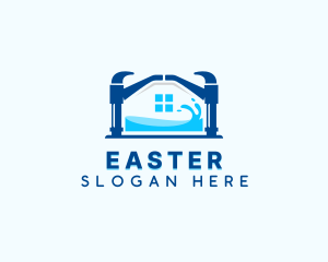 Faucet - House Water Faucet logo design