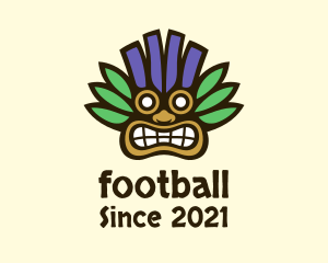 Tribe - Aztec Tropical Tribal Mask logo design