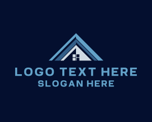Roof - Roofing Residence Property logo design
