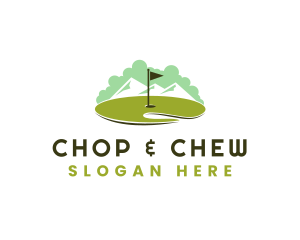 Golf Club Park logo design