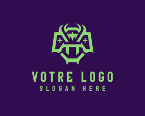 Villain - Viper Controller Console logo design